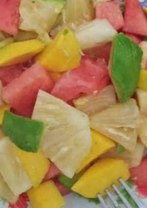A picture of Fruit salad.