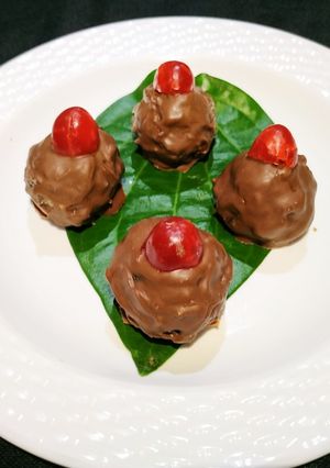 A picture of Chocolate paan delight.
