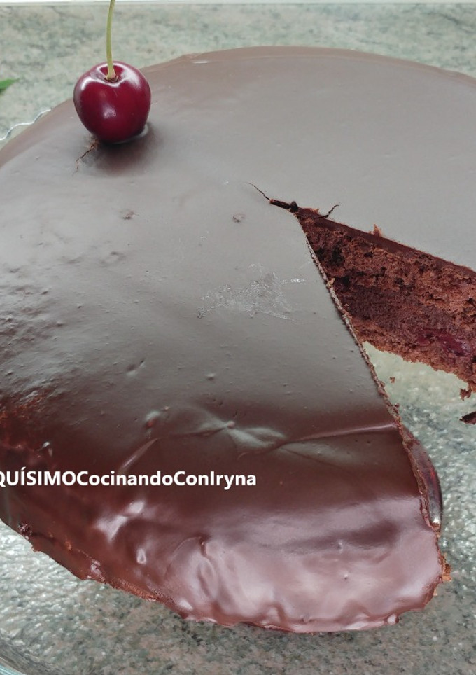 Una foto de Tarta "Cereza borracha"