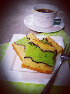 Foto resep Topo map love cake