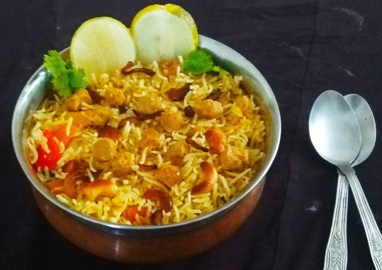 Soya Veg Biryani