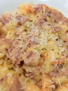 Foto resep Fettuccini Carbonara