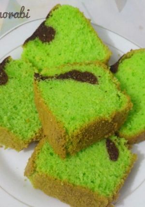 Foto resep Bolu Pandan 3 telur