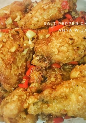 Foto resep Salt Pepper Chicken