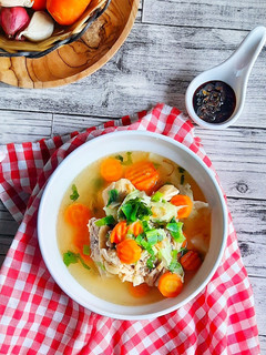 Foto resep 04. SUP AYAM SAYUR