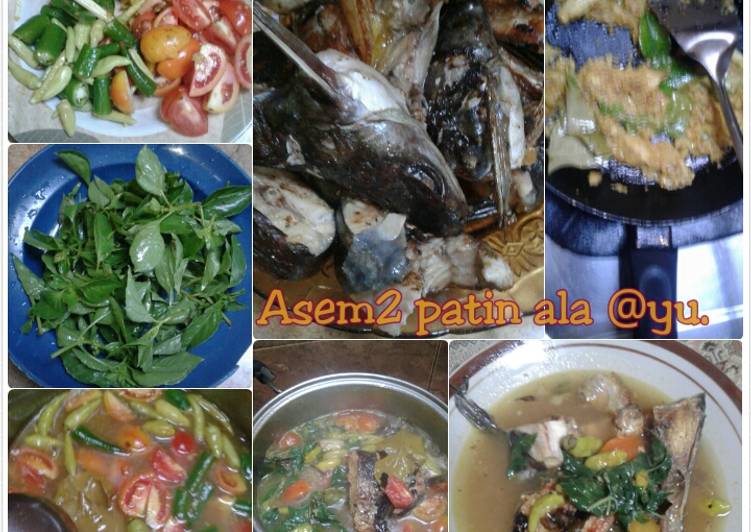 Bahan-bahan Asem2 ikan patin yang enak Untuk Jualan