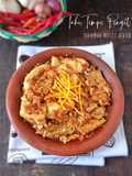 Tahu Tempe Penyet Sambal Kulit Jeruk