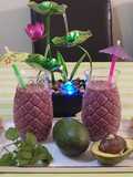Smoothie με βατόμουρα και κεφίρ