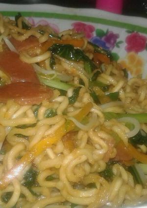 Foto resep Mie goreng jawa pedas