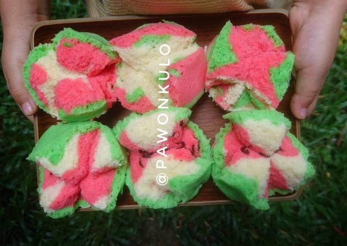 Resep Bolu kukus praktis (metode all in one) Anti Gagal