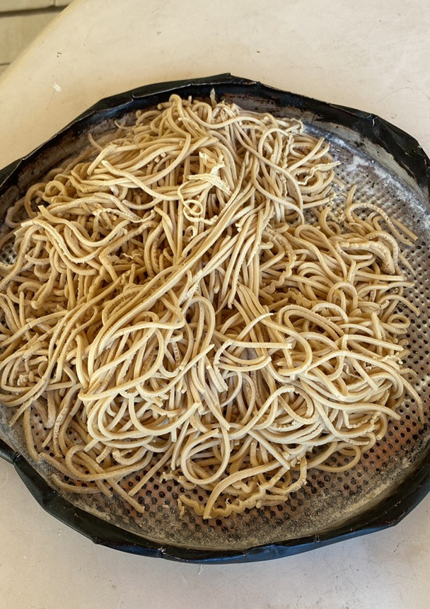 Una foto de Fideos al huevo