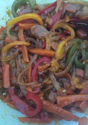 A picture of Bean less chakalaka.