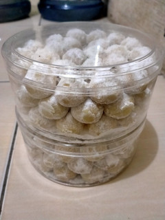 Foto resep Kue bola salju keju lumer