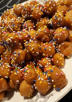 Una foto de Pignolata o struffoli