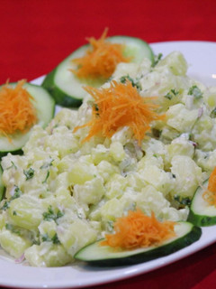 A picture of Potato salad.