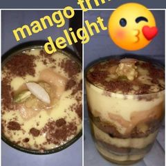 Mango trifle delight A picture of Mango trifle delight.
