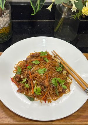 Foto resep Bihun Kecap Masala Special 🌿🥢 🇮🇩 🇮🇳
