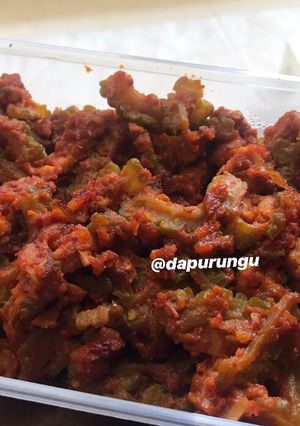 Foto resep Sambal pare & tempe