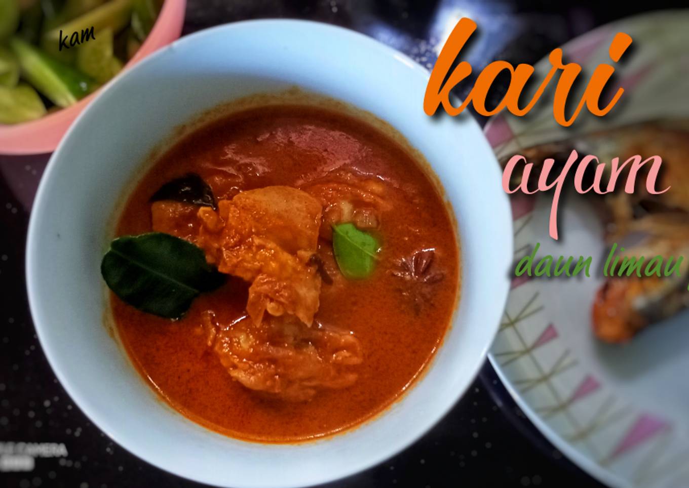 kari ayam daun limau purut