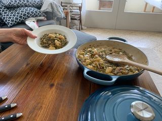 Gnocchi Asparagus & Mushrooms