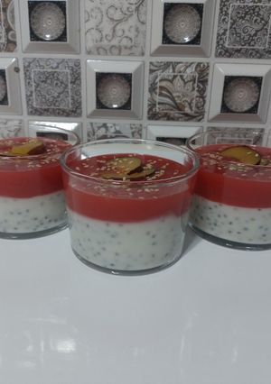 عکسی از دستور دسر آلو سیاه