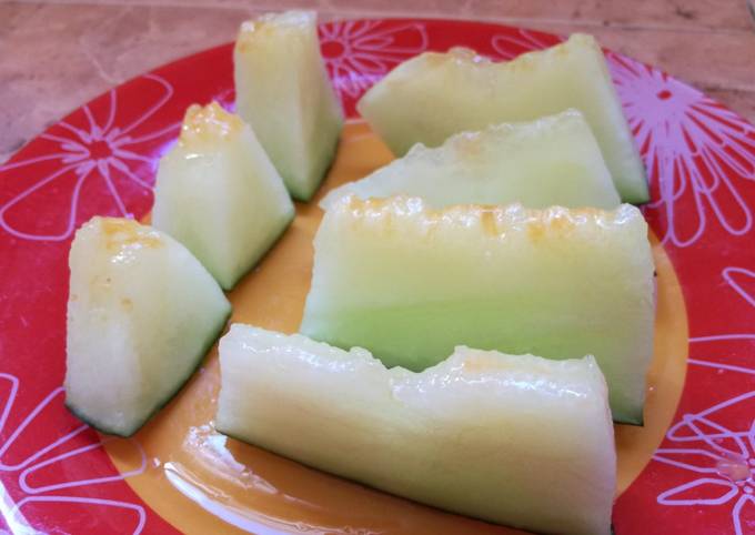 Melon Para Bebes Blw 6 7 Meses Receta De Ana Cocinela Cookpad