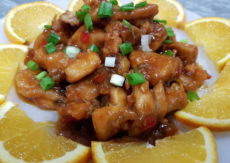Steps to Prepare Homemade Chinese Orange Chicken