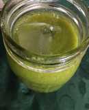 Batido de Kiwi-Cúrcuma-Espinacas (smoothie)