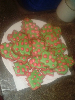 Una foto de Galletitas de Navidad con glasse