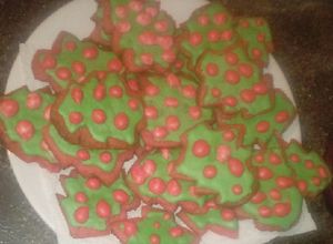 Una foto de Galletitas de Navidad con glasse