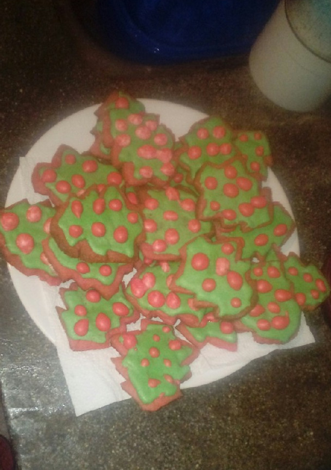 Una foto de Galletitas de Navidad con glasse