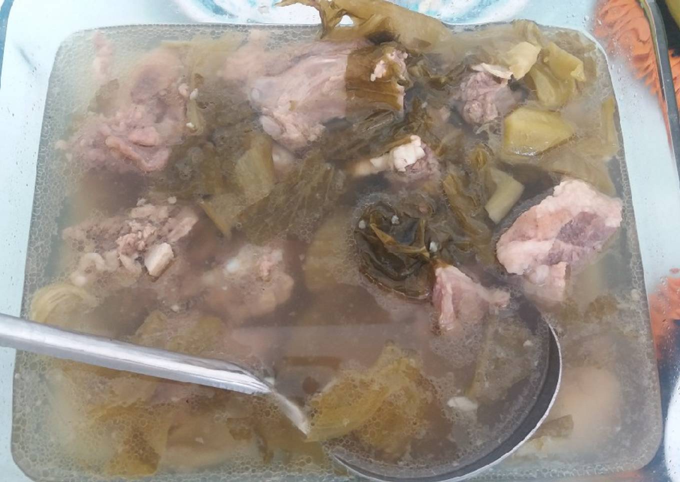 Baikut sayur asin cabe rawit