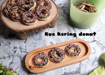 Siap Saji Kue kering donat aka donut cookies Enak Sederhana