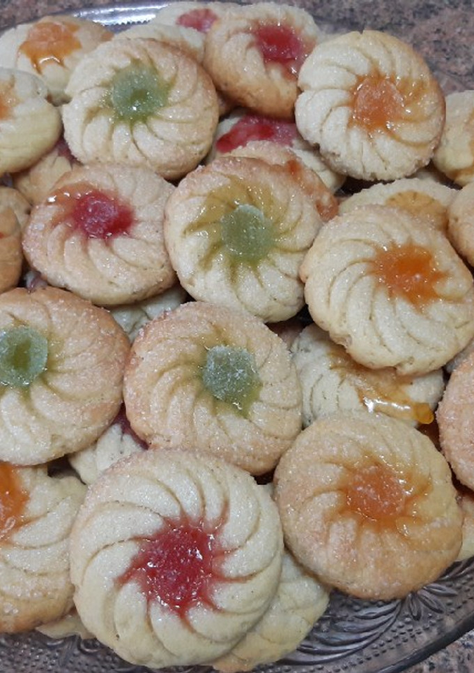 Una foto de Galletas de vainilla/ receta fácil, rápida y deliciosa