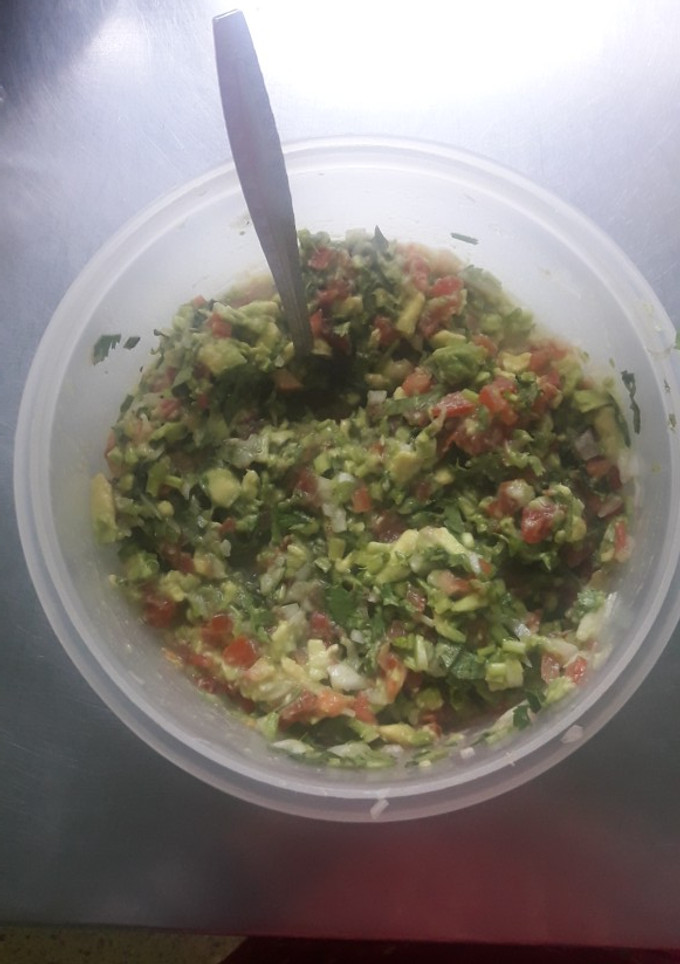 Una foto de Pico de gallo
