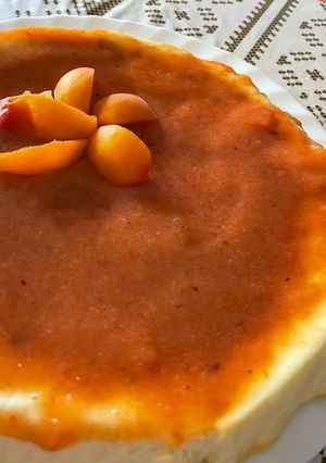 Una foto de Tarta de queso fit