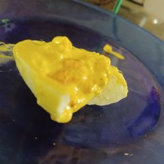A picture of Homade deviled eggs.
