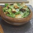سلطة سيزر بدون دجاج