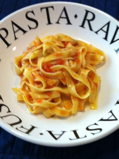 Una foto de Fettuccine pomodoro ©