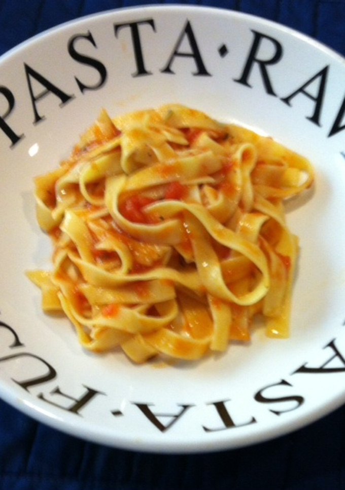 Una foto de Fettuccine pomodoro ©