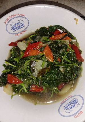 Foto resep Tumis bayam