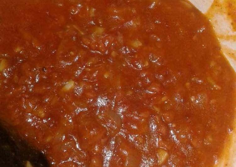 Saus Pizza Homemade