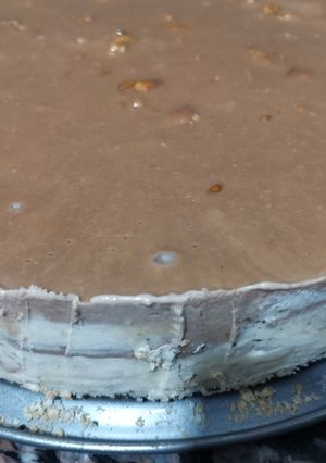 صورة لوصفة تشيز الفول السوداني سهل ولذيذ 😋
