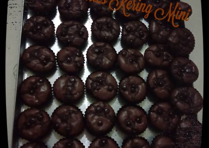 Mini Brownies Kering