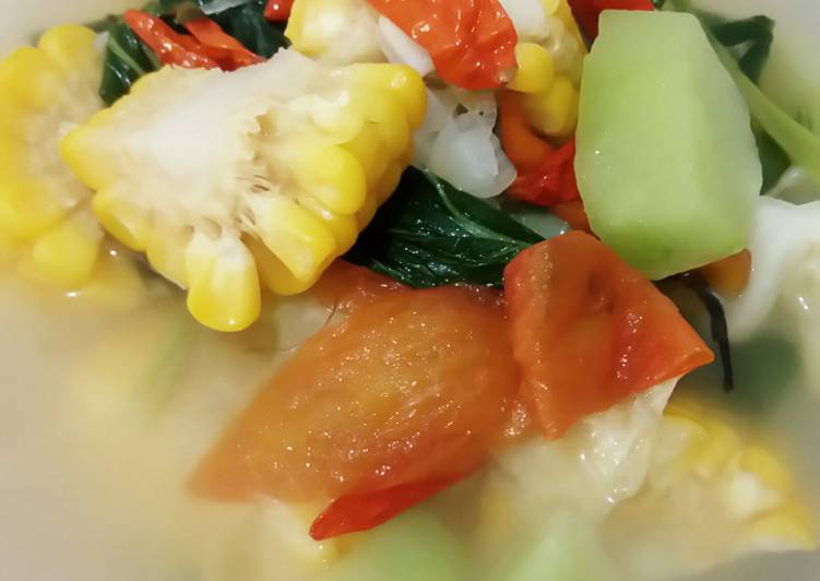 Resep Sayur bening asam pedas yang Lezat Sekali