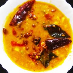 A picture of Daal Tadka Curry.