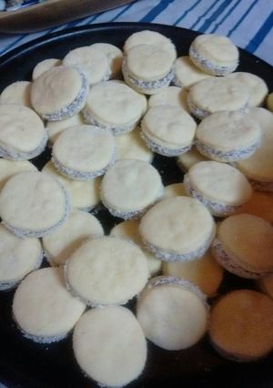 Una foto de Alfajores de maizena