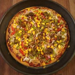 A picture of No Yeast Pizza.