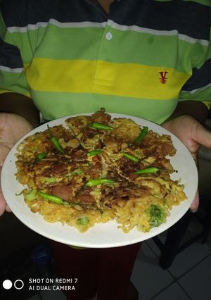 Foto resep Omelet mie instan