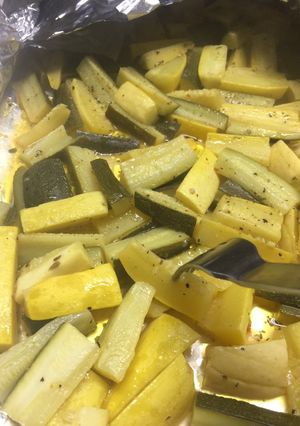 A picture of Italian style squash, simple.
